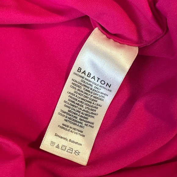 Hot pink Babaton contour muscle tank - Picture 6 of 7